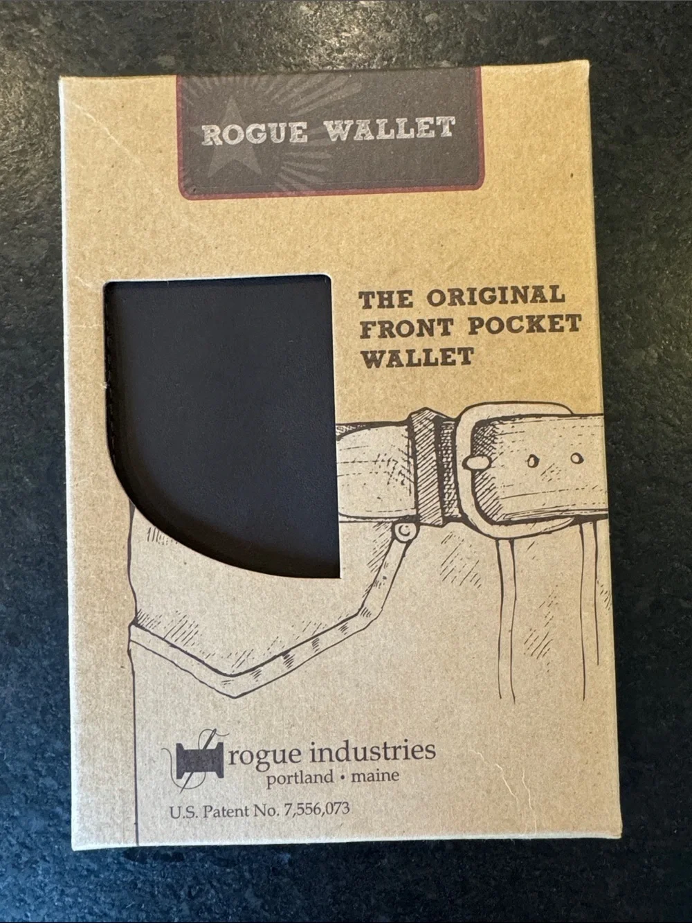NIB Rogue Wallet (Walnut)